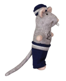 Knuffel Muis Opa Zeeman (MH03009)