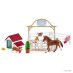 42458 Hannahs gastpaarden met hond Ruby