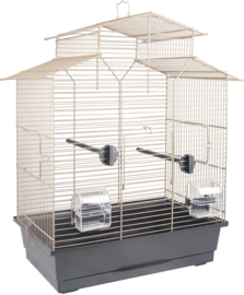 Vogelkooi Numfor 1 Taupe Zwart