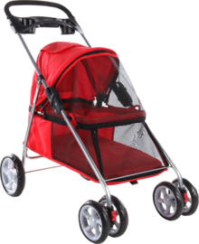 Hondenbuggy Damio Rood