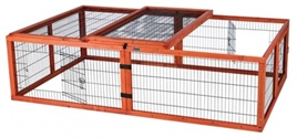 Trixie Natura konijnenren met dak 174X48X109 cm