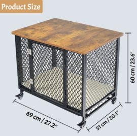 Metalen hondenbench Petit Grandes - Luxeus