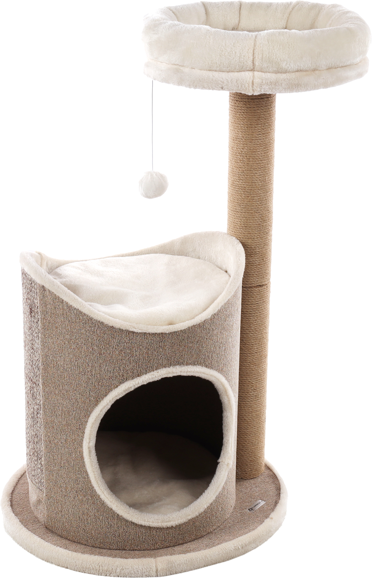 Krabton George Beige & Naturel & Lichtbruin