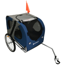 Hondenfietskar Original - Opvouwbaar - Blauw - Medium