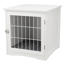 Trixie bench homekennel wit