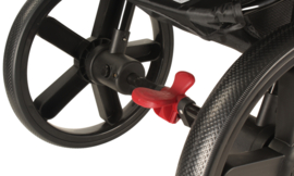 Hondenbuggy Comfort All Terrain - 3 Wielen - Zwart