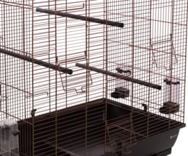 Vogelkooi Macha Koper Zwart
