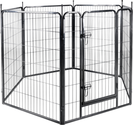 Puppyren ZECTA ZWART 156x138x100CM