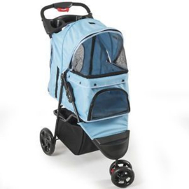 Hondenbuggy Blauw - 3 Wielen