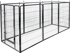 Puppyren ZECTA ZWART 205x196x100CM