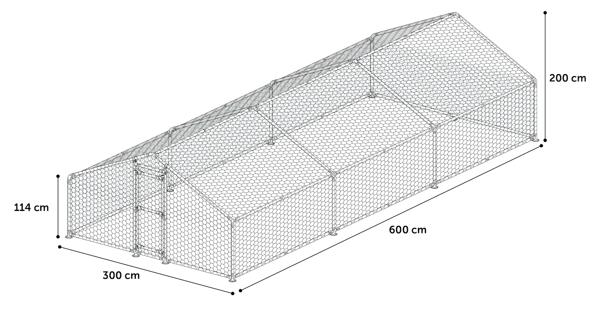 Kippenren / Pluimveeren Doerak Zilver 600