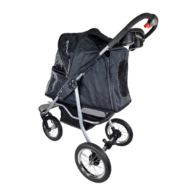 Hondenbuggy Allround all terrain zwart