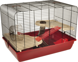 Hamsterkooi Milo 2 Bordeaux Zwart