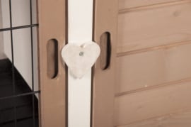 Konijnenhok Combi 2 Urban Bruin