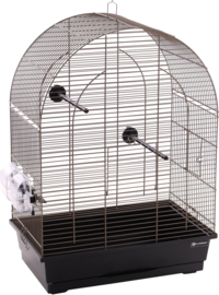 Vogelkooi Klara 2 taupe Zwart