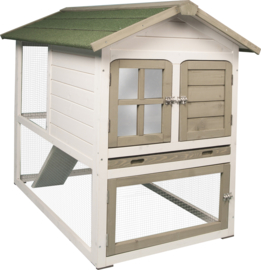 Kippenhok Flamingo Condo Scandic Wit