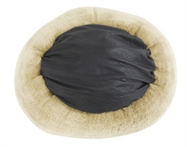 Foeiii Cozy Pluche Relax Donut Camel 60 cm