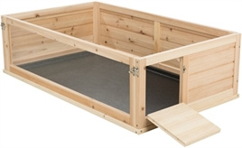Konijnenkooi Trixie indoor hout - plexiglas