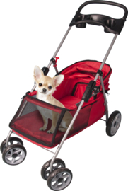 Hondenbuggy Damio Rood