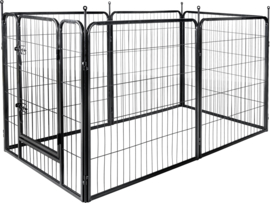 Puppyren ZECTA ZWART 162x140x80CM