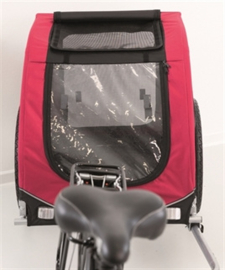 Trixie Hondenfietskar Zwart/Rood 75 x 63 x 68 cm