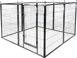 Puppyren ZECTA ZWART 205x196x100CM