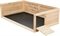 Konijnenkooi Trixie indoor hout - plexiglas