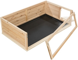 Konijnenkooi Trixie indoor hout - plexiglas