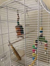 Vogelkooi Greta cabrio wit