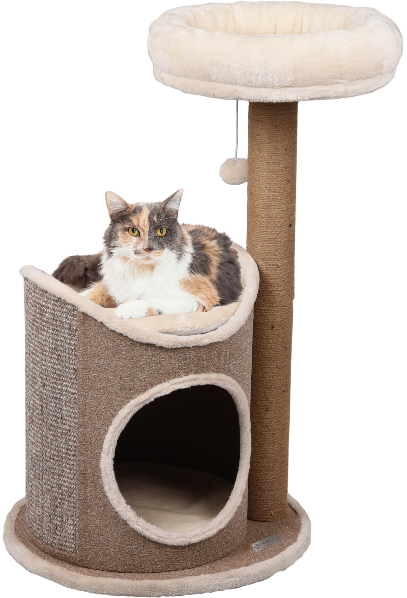 Krabton George Beige & Naturel & Lichtbruin