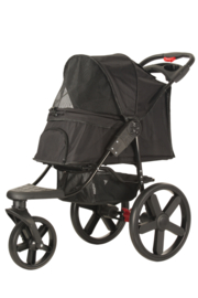 Hondenbuggy Comfort All Terrain - 3 Wielen - Zwart