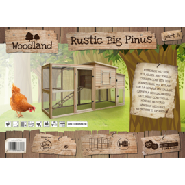 Woodland kippenhok Rustic Big Pinus