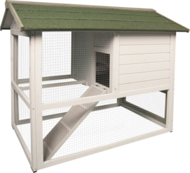 Kippenhok Flamingo Condo Scandic Wit