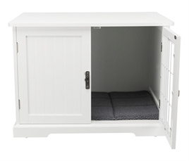 Bench Home Kennel Hond Wit Trixie