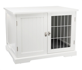 Bench Home Kennel Hond Wit Trixie