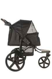 Hondenbuggy Comfort All Terrain - 3 Wielen - Zwart