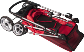 Hondenbuggy Damio Rood