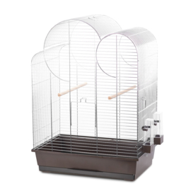 Vogelkooi Duvo Eliza natural bruin/chroom