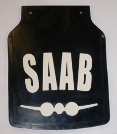 Spatlap met Saab en vliegtuig logo 1960-1971