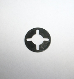 Bevestigingsclip 4,5 mm o.a. voor embleem, sierlijst, verwarmingskabel, grill