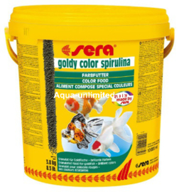 sera goldy color spirulina 10 ltr