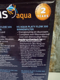 HS aqua platy flow 300 binnenfilter