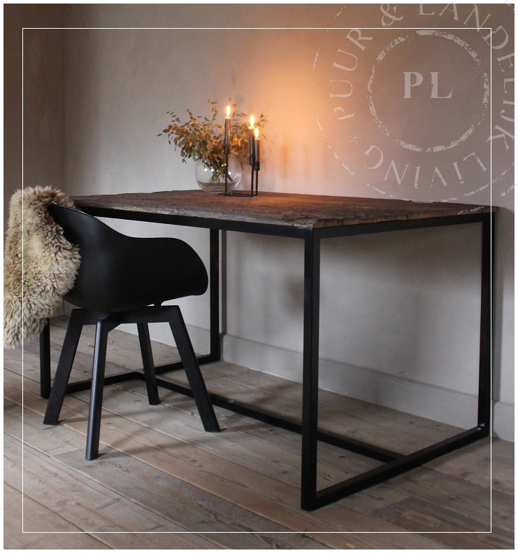 Maatwerk / industriele stoere eettafel / GINO CHIQUE eettafels | & Landelijk Living