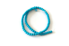 REST.128 - TURKOOIS TURQUOISE BLAUW / 6MM