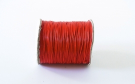 WAXKOORD ROOD / 0,5MM