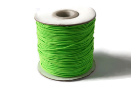 GEKLEURD EELASTIEK NEON GROEN / 1MM