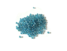 TURQ.21 - ROCAILLES TURQUOISE BLAUW / 3MM
