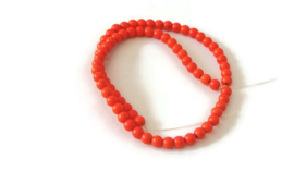 NST.127 - TURKOOIS ORANJE ROOD / 6MM