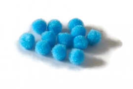 5 - POMPOM LICHT BLAUW / 8MM