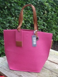 ZEBRA NATURAL BAG - ROZE